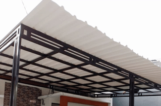 kanopi alderon minimalis